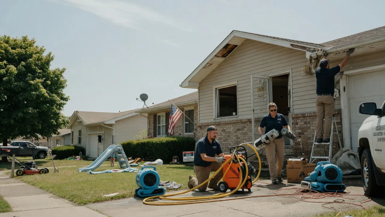 Water Damage Restoration in Lincolnville, KS near me